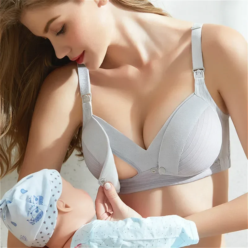 Nursing Bra Sleep - 임산부 수유 브라, 임산부 엄마 오픈