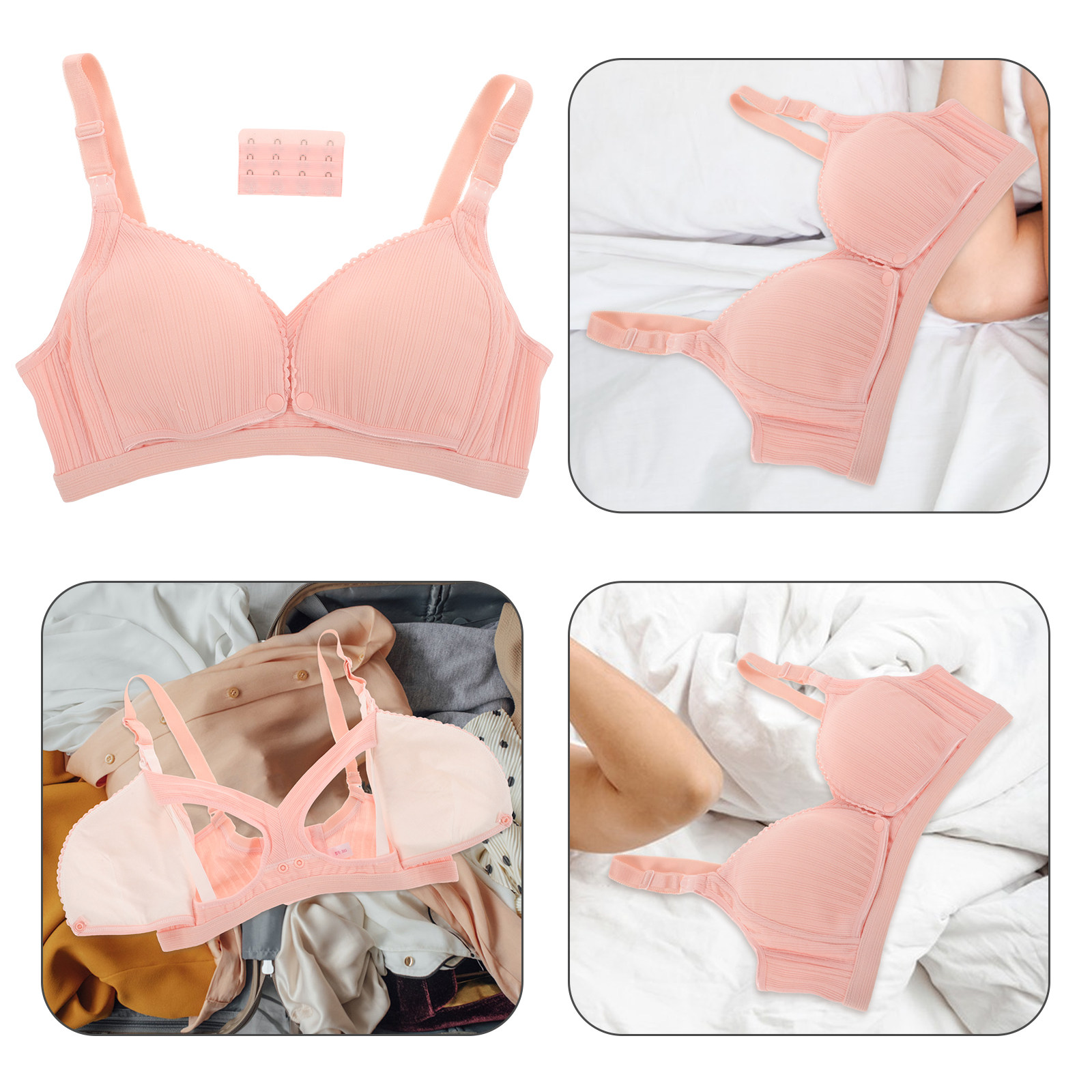 Nursing Bra Sleep - 수유브라 무선 핑크 38 85 리브드