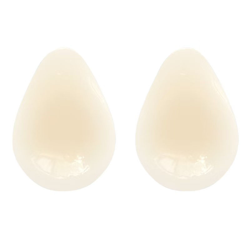 Nipple Cover Pasties - 물방울 모양 투명 브라 실리콘 니플