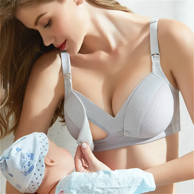 Nursing Bra Sleep - 임산부 수유 브라, 임산부 엄마 오픈
