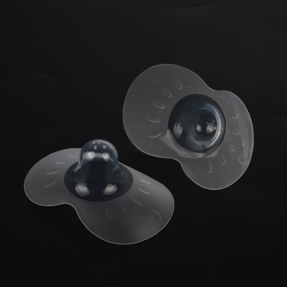 Nipple Cover Pasties - 2개입 실리콘 모유 수유 젖꼭지 보호대,