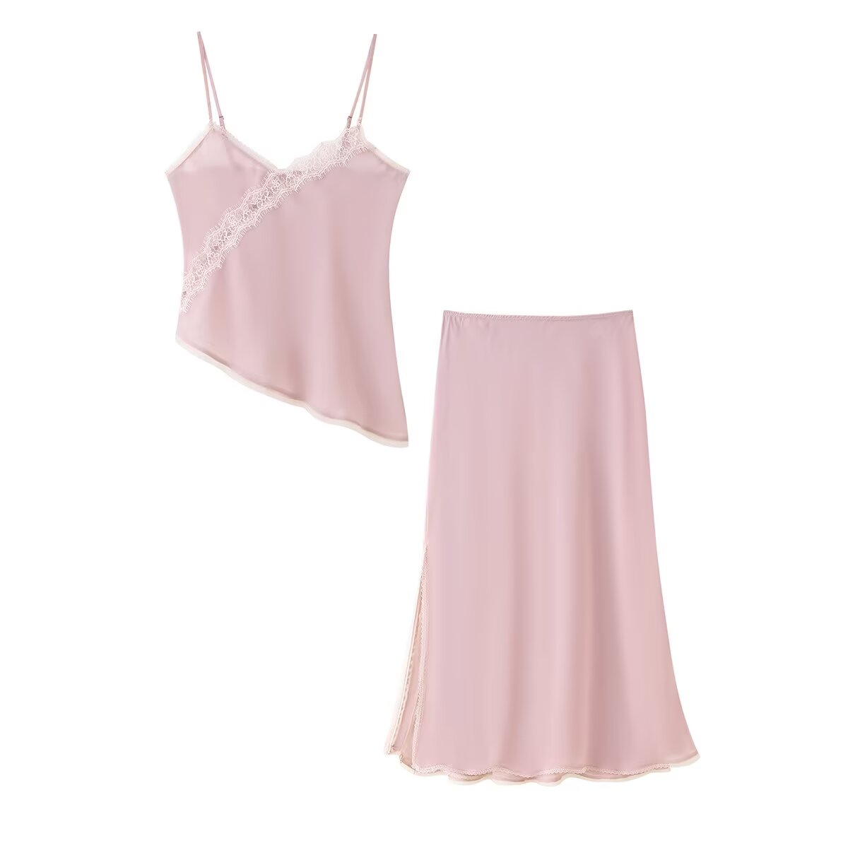 Cami Top Lace - 티달리프 2025 여성용 핑크 캐미 탑과