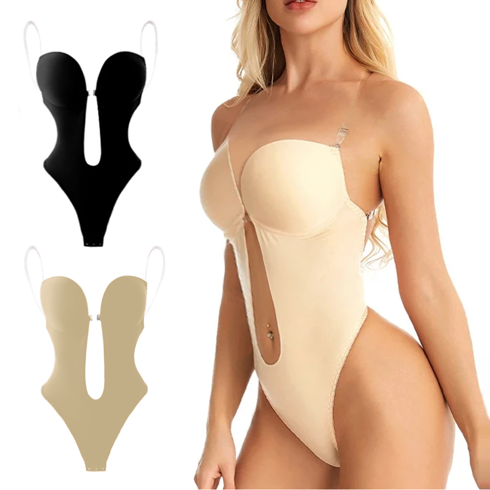 여성용 바디 쉐이퍼 브라 백리스 바디수트 끈없는 보정속 - Shapewear Bodysuit Firm 리뷰 및 가격