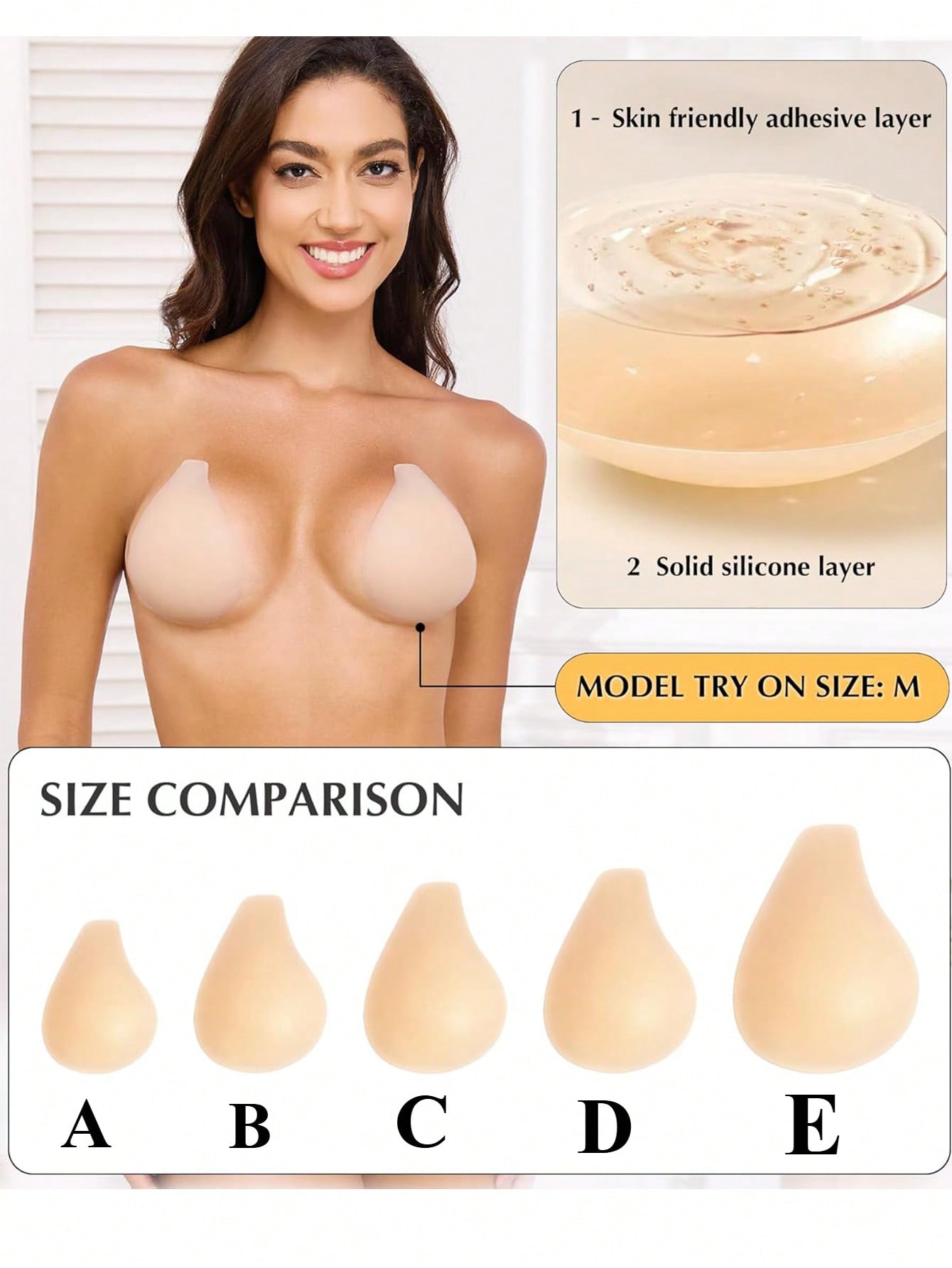 1쌍 추가 리프트 니플 커버, 초매끄러운 접착식 브라, - Nipple Cover Pasties 리뷰 및 가격