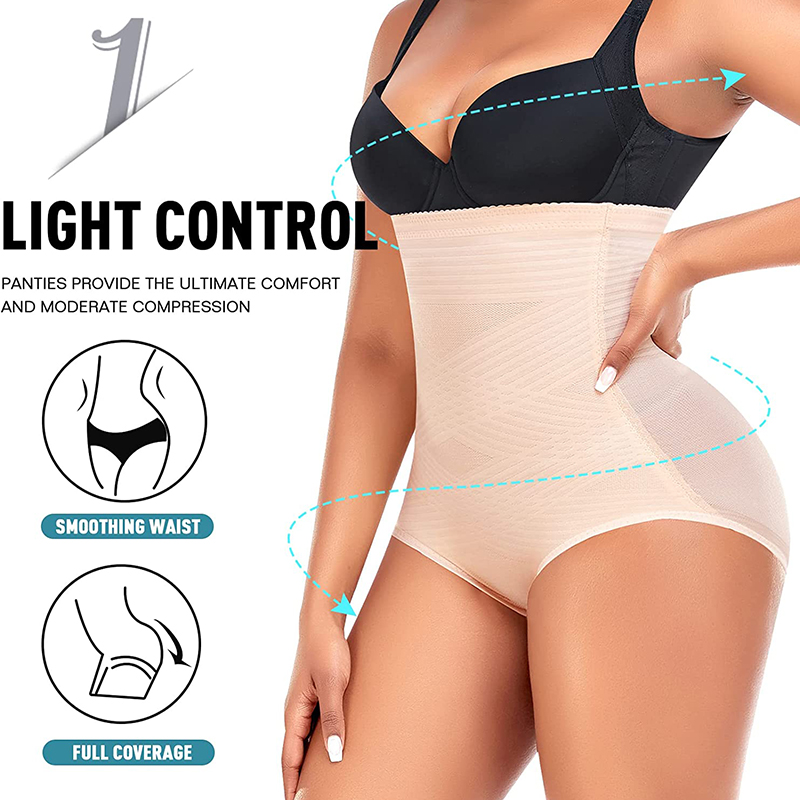 배꼽 컨트롤 슬리밍 Shapewear 팬티 여성용 높은 - Shapewear Bodysuit Firm 리뷰 및 가격