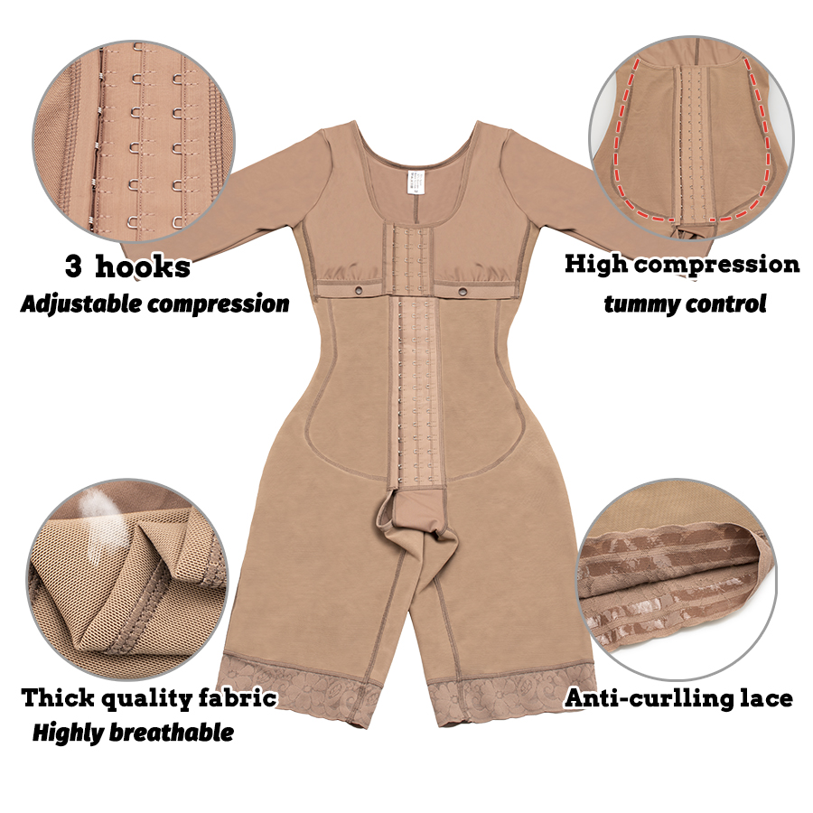 전신 콜롬비아 거들 셰이퍼 고압축 바디수트 수술 후 산 - Shapewear Bodysuit Firm 리뷰 및 가격