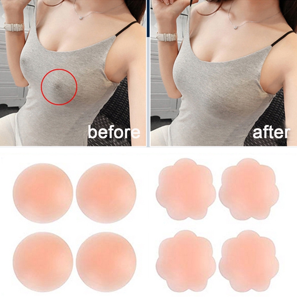 6/12개입 투명 셀프 접착식 가슴 패치 재사용 가능  - Nipple Cover Pasties 리뷰 및 가격
