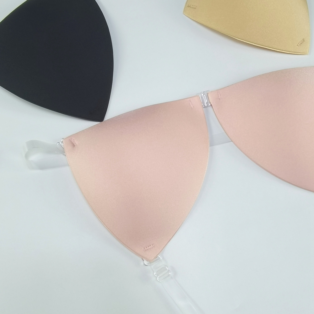 여성용 스티키 브라, 백리스 웨딩드레스용 실리콘 플런지 - Nipple Cover Pasties 리뷰 및 가격