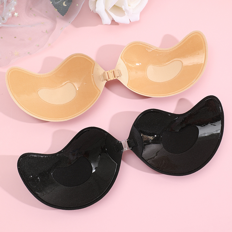 보이지 않는 스트랩리스 접착식 스틱 브라 스트랩리스 푸 - Nipple Cover Pasties 리뷰 및 가격